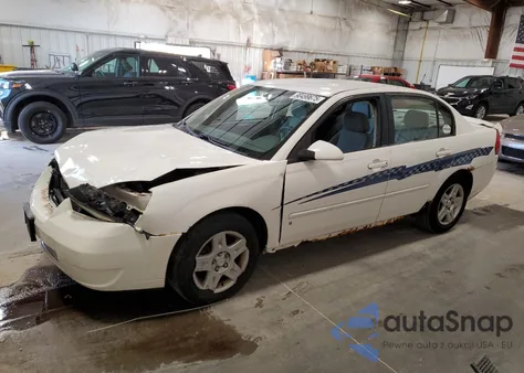 2006 Chevrolet Malibu Lt из США, поврежденный, VIN 1G1ZT51806F102512